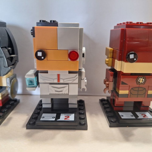 Lego Brick Headz DC used assembled set without instructions