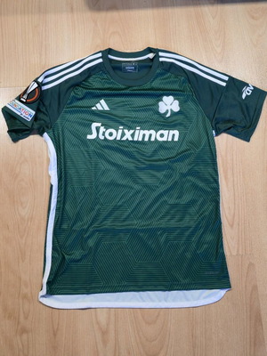 Φανέλα Παναθηναϊκός Cerin 16 Europa League μεταχειρισμένη, matchworn