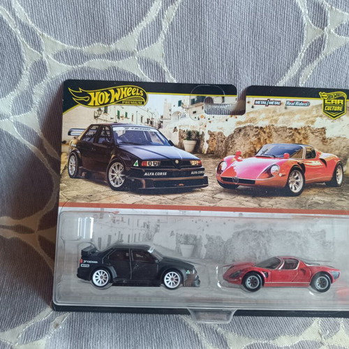 Hot Wheels Car Culture Alfa Romeos 2 Pack new
