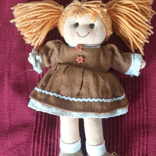 Handmade cloth dolls like new