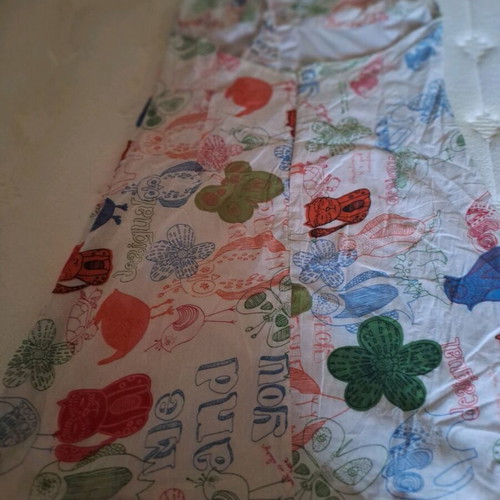 Dress colorful, like new, light and cool, size XL