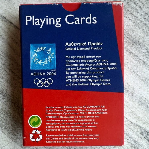 Olympic Games Athens 2004 Playing Cards sealed