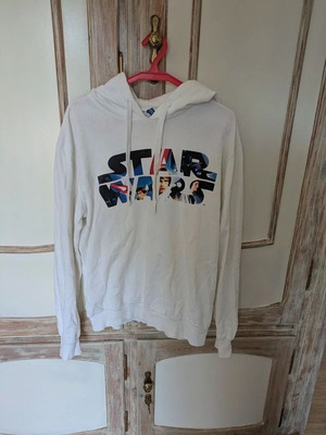 Star Wars H&M sweatshirt used, white, size S