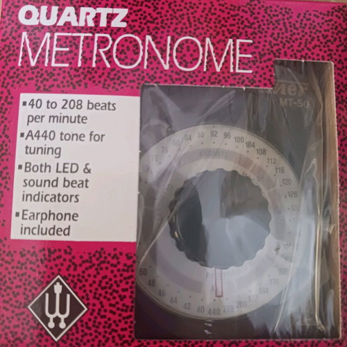 Quartz metronome Mt 50 Wittner new