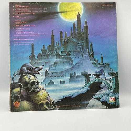 Nazareth No Mean City vinyl record