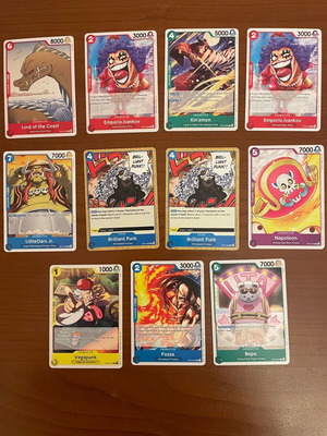 One Piece TCG πακέτο καρτών σε σαν καινούργιο κατάσταση