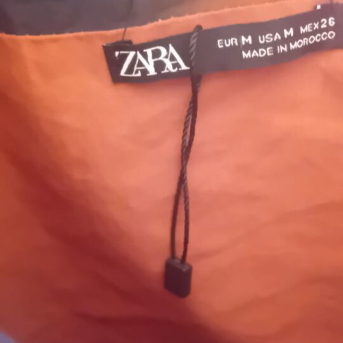 Zara large fabric bag like new for city or beach
