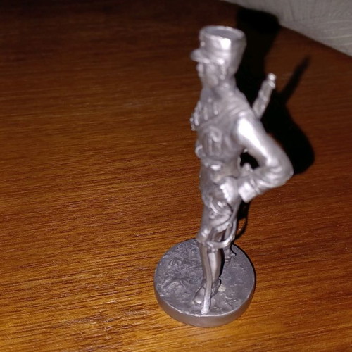 Figure of Greek Cavalryman 1912 made of Pewter like new