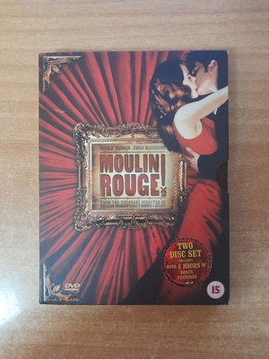 Moulin Rouge! DVD two-disc set, romantic drama musical