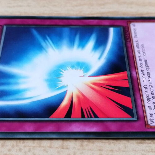 Yu-Gi-Oh! Mirror Force Trap Card Near Mint