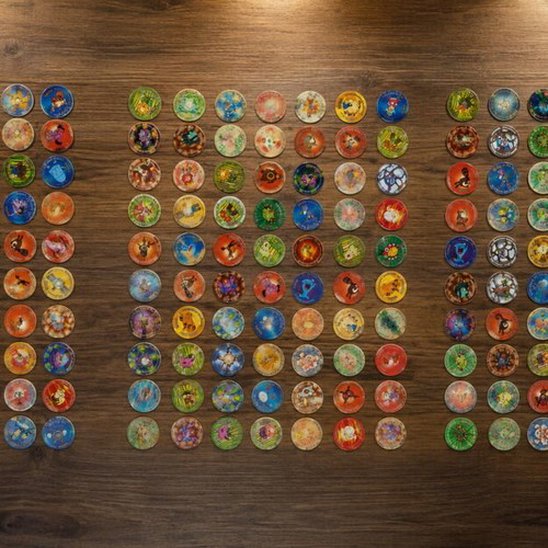 Pokemon authentic tokens, 210 pieces