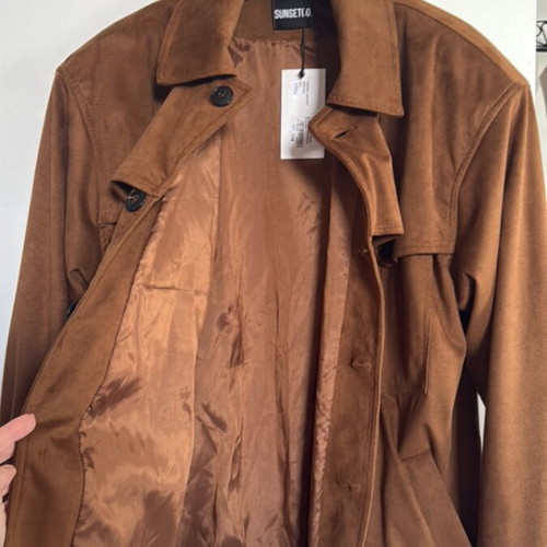 Jacket SunsetGo new brown suede size ML