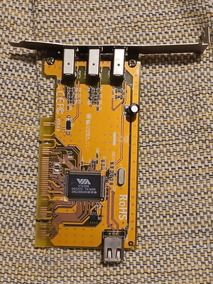 PCI firewire κάρτα μεταχειρισμένη