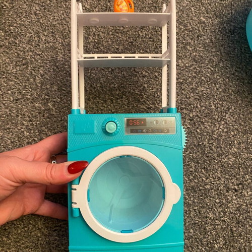 Barbie Ken playset with washing machine, used