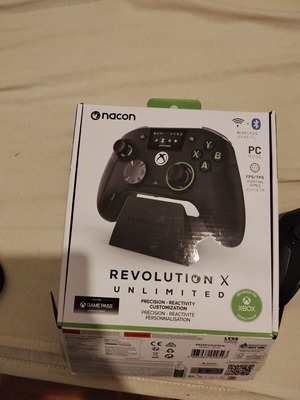 Nacon Revolution X Unlimited ασύρματο χειριστήριο για Xbox και PC σαν καινούργιο