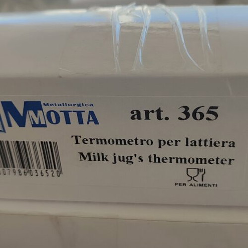 Analog Milk Frother Thermometer 125 mm Celsius Fahrenheit new, pack of 8