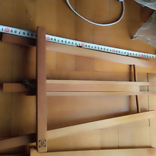 Wooden easels used, various sizes