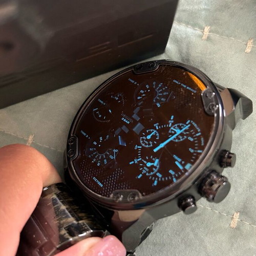 Diesel watch new, unisex, black
