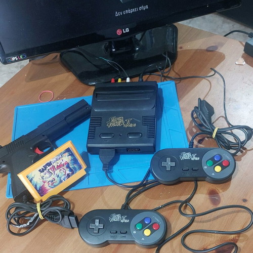 Retro Console for 8 Bit Cartridge used with Earthworm Jim Game