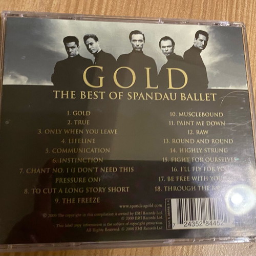 Spandau Ballet CD new, authentic, pop