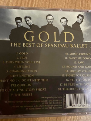 Spandau Ballet CD new, authentic, pop