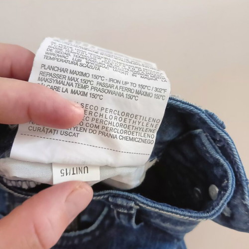 Bershka women's jeans small blue like new