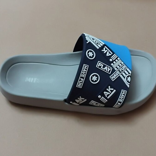 Mitsuko kids' slippers size 28, black and blue