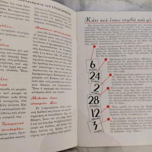 Linguaphone Institute 1960 promotional booklet like new