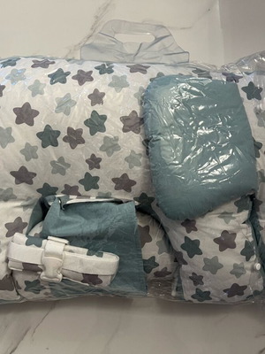 ABO nursing pillow elephant shape blue like new