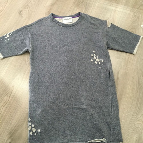 Brand Unique Dress S/M like new, gray and blue