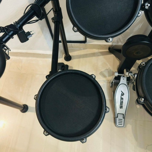 Alesis Nitro Mesh Kit electronic drums like new with Granite stool and special sticks