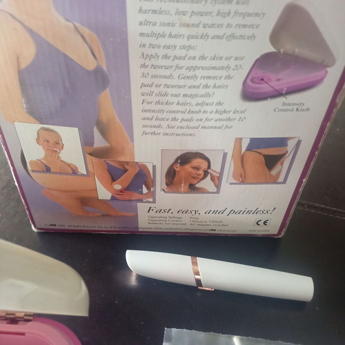 Electric hair removal device like new for home use