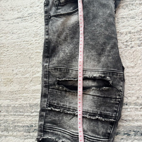 Men's black denim shorts 30 like new