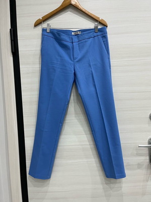 Women's pants slim fit, light blue, excellent quality