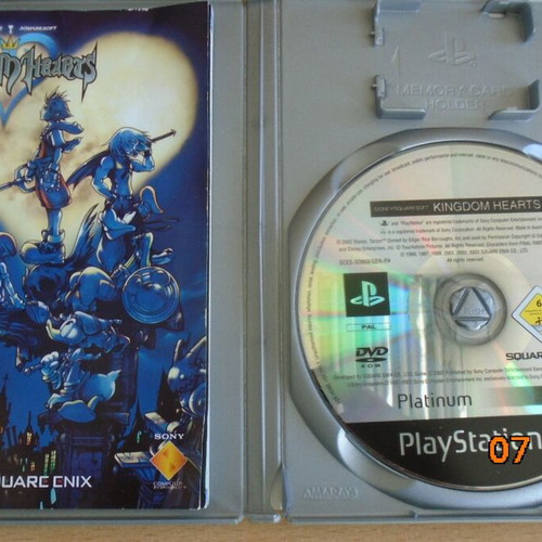 PlayStation 2 games set of 6 used, Kingdom Hearts, Naruto, Dragonball Z