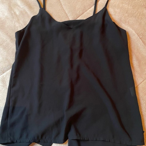 Blouse with buttons used, size s/m, black