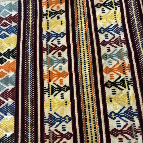 Authentic Fythkiotiko Woven Runner Cyprus vintage 35x100 cm like new