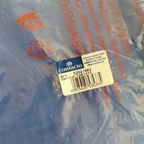 Plastic Serving Tray new, 45.5x35.5 cm