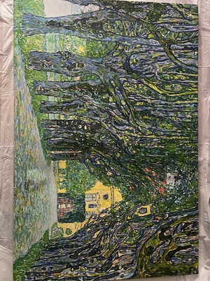 Painting Avenue in the Park of Schloss Kammer by Gustav Klimt like new