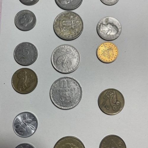 Collectible coins like new, 211 pieces Greek and foreign