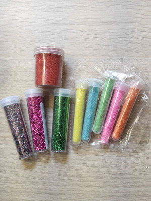 Glitter set for crafts new