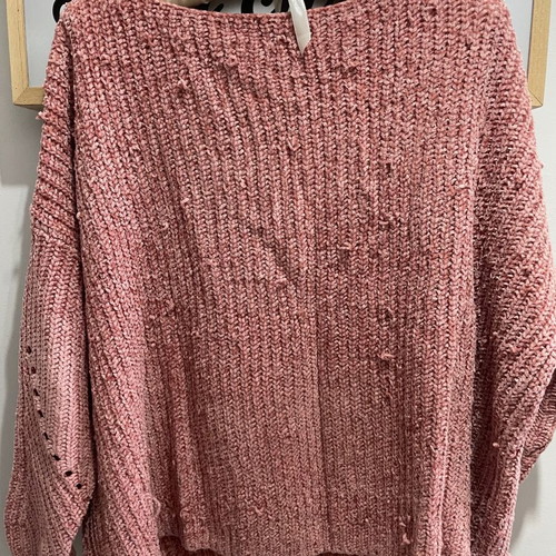Stradivarius blouse used, size S, pink, loose fit