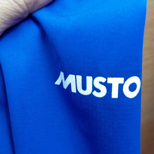 Musto Volvo Man Jacket size S like new, blue