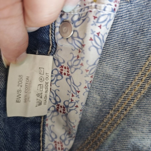 Brokers denim shorts like new, size XS, blue