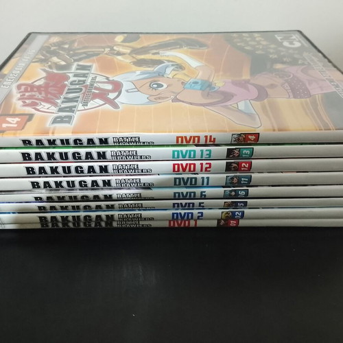 Bakugan Battle Brawlers DVD set used, dubbed Greek