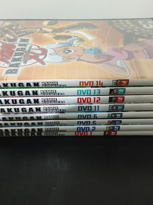 Bakugan Battle Brawlers DVD set used, dubbed Greek