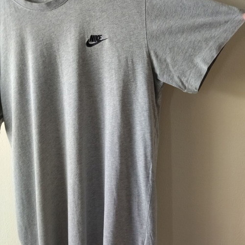 Nike T-Shirt M gray like new, cotton lightweight