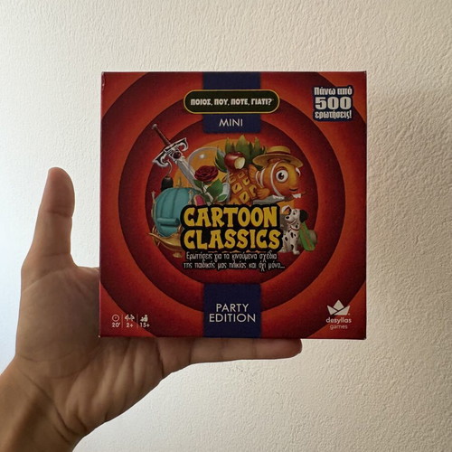 Mini Cartoon Classics Party Edition board game