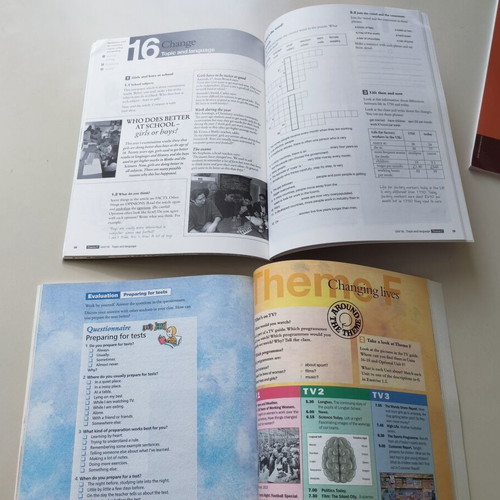 Cambridge English Worldwide 3 Student's Book and Workbook like new