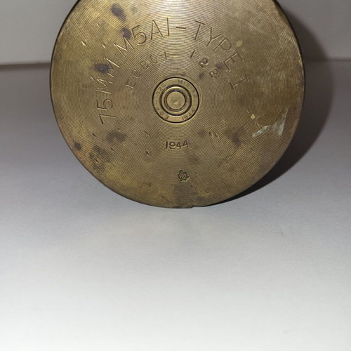 Bronze shell used, hand-carved, World War II